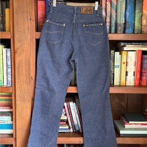 Vintage 1960s Lady Lee Women's Dark Blue Jeans
